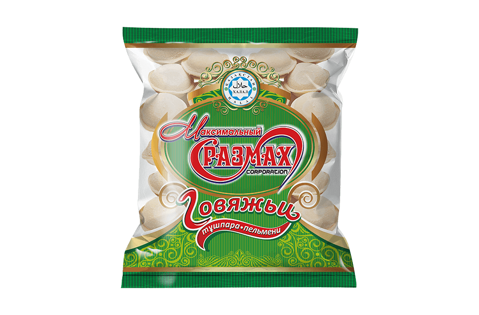 Пельмени "Говяжьи" (итальянская лепка) 0,4кг(1/20)