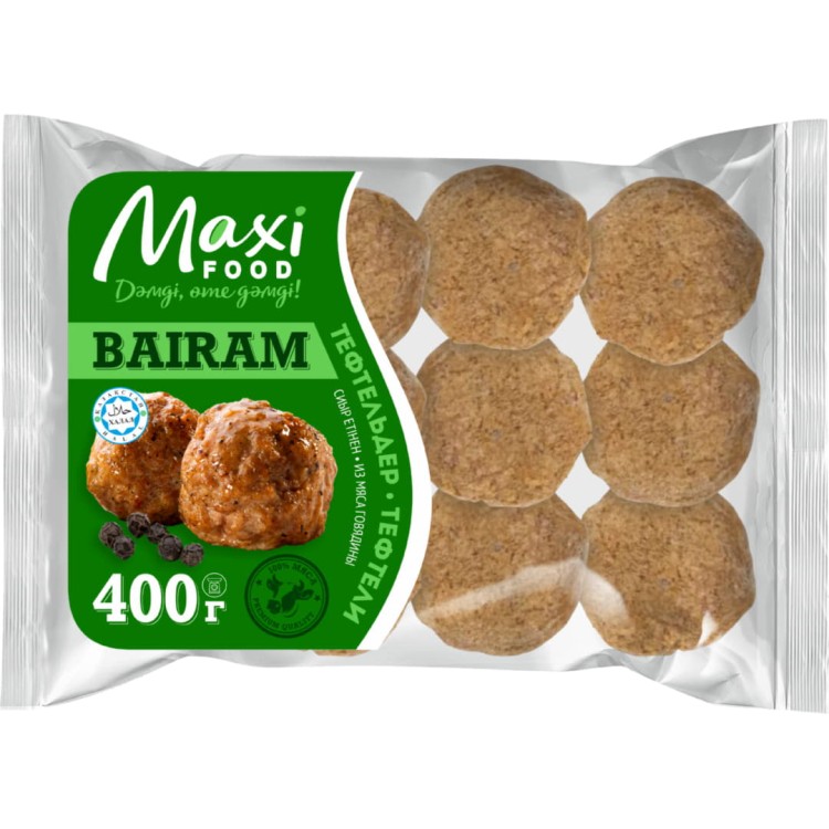 Тефтели "мусульманские" 400 Тефтели мясные 0,4кг(1/16)