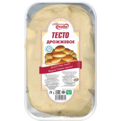 Тесто дрожжевое пирожковое 0,8кг(1/25) Тесто дрожжевое пирожковое 0,8кг(1/25)