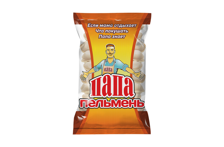 Пельмени "Папа Пельмень" смешанные 1кг(1/11)