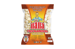 Пельмени "Папа Пельмень" смешанные 5кг(1/2) Пельмени "Папа Пельмень" смешанные 5кг(1/2)