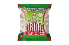 Пельмени "Папа Пельмень" Халал 0,4кг(1/20) Пельмени "Папа Пельмень" Халал 0,4кг(1/20)