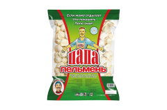 Пельмени "Папа Пельмень" Халал 5кг(1/2) Пельмени "Папа Пельмень" Халал 5кг(1/2)