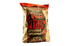 Уголь древесный березовый 5 кг
