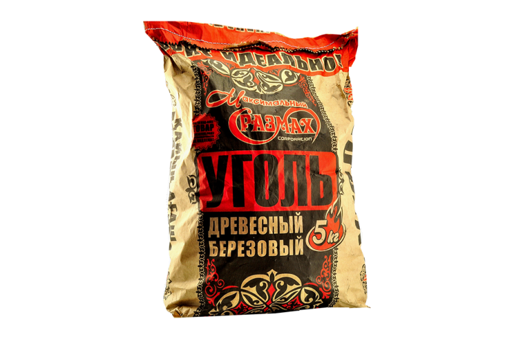 Уголь древесный березовый 5 кг