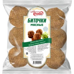 Биточки мясные 0,4кг(1/15) Биточки мясные 0,4кг(1/15)